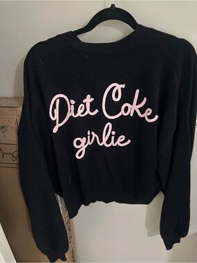 Diet Coke cardigan size large